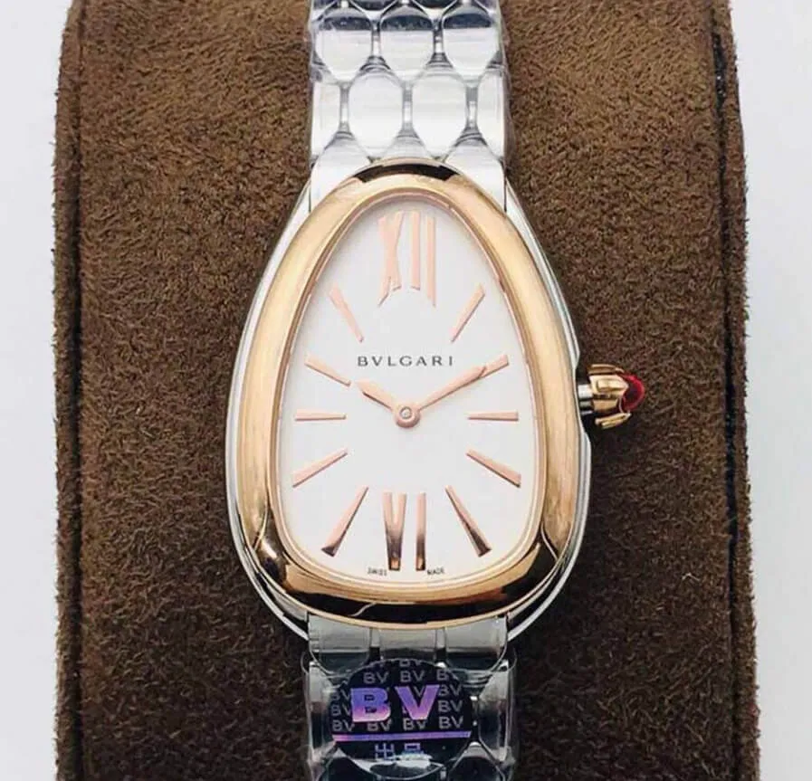 Bvlgari Serpenti 103144 BV Factory 1:1 Best Edition Replica Watch Rose Gold Bezel