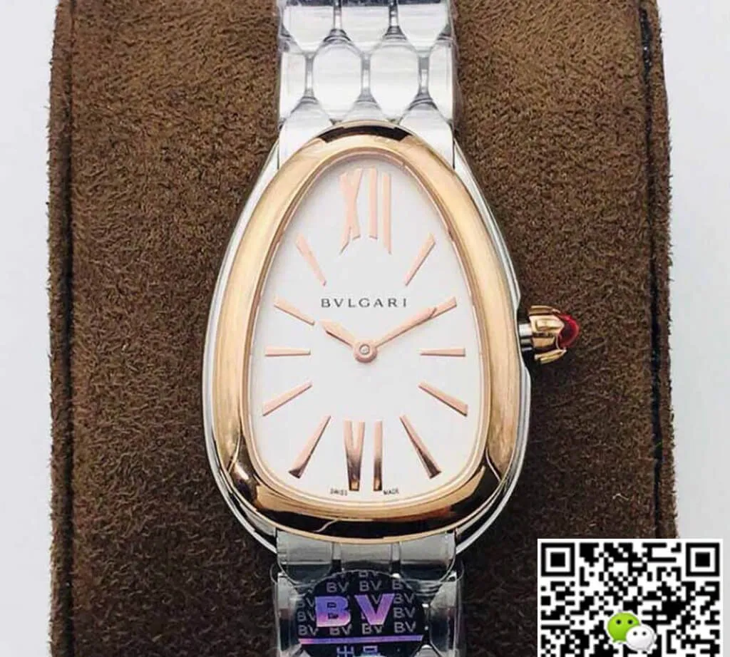 Bvlgari Serpenti 103144 BV Factory 1:1 Best Edition Replica Watch Rose Gold Bezel