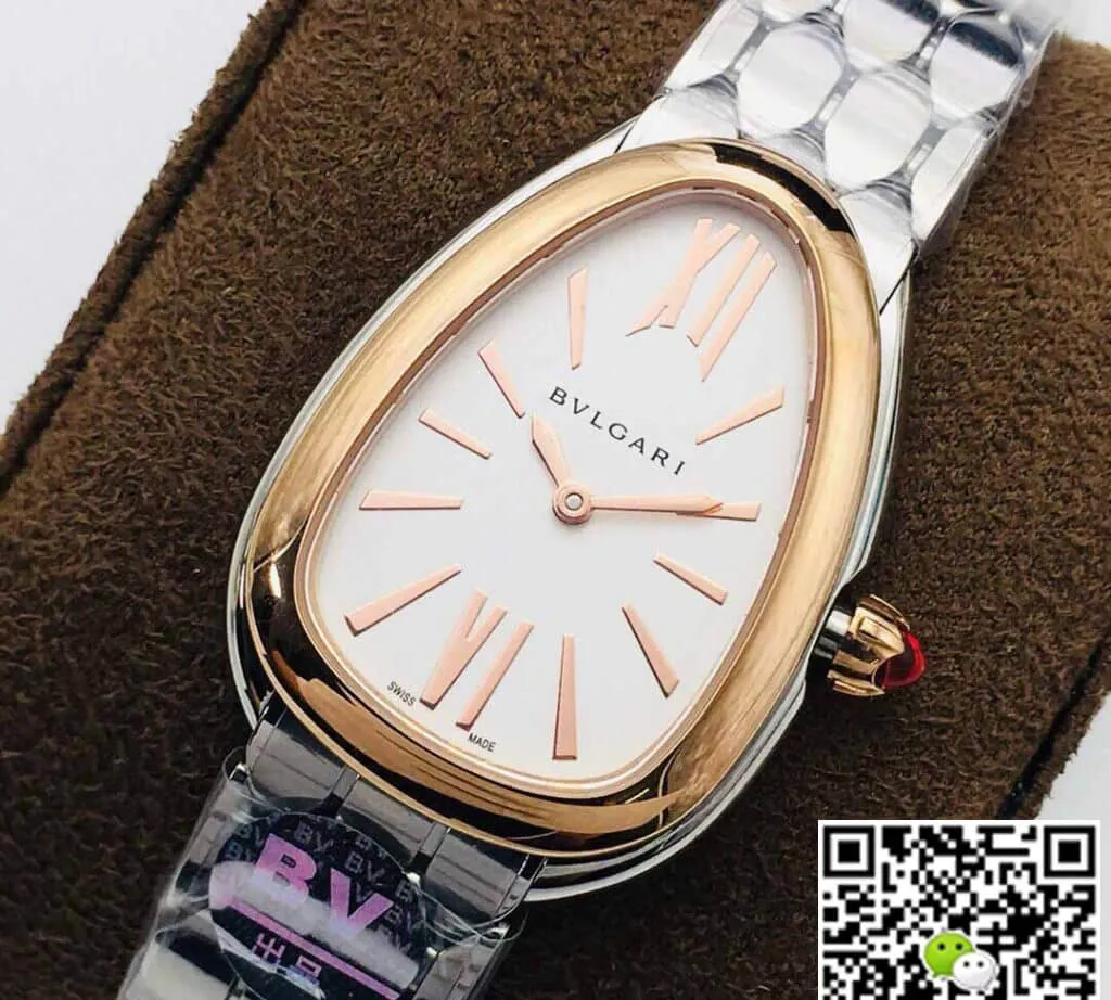 Bvlgari Serpenti 103144 BV Factory 1:1 Best Edition Replica Watch Rose Gold Bezel