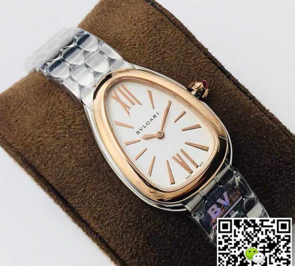 Bvlgari Serpenti 103144 BV Factory 1:1 Best Edition Replica Watch Rose Gold Bezel