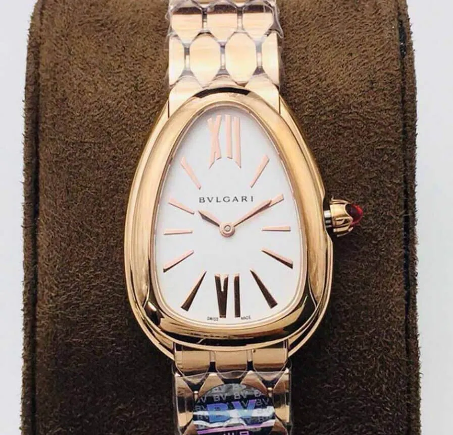 Bvlgari Serpenti 103145 BV Factory 1:1 Best Edition Replica Watch White Dial