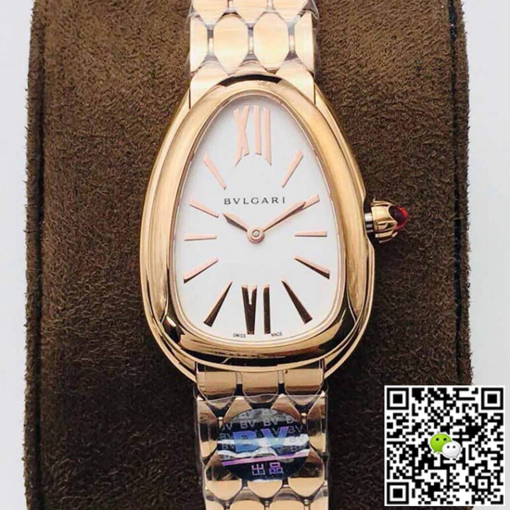 Bvlgari Serpenti 103145 BV Factory 1:1 Best Edition Replica Watch White Dial