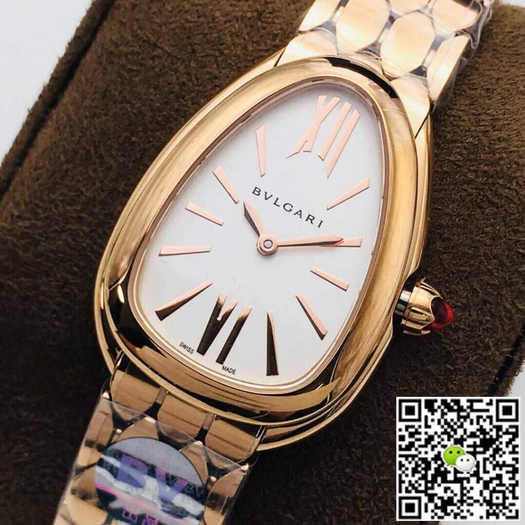 Bvlgari Serpenti 103145 BV Factory 1:1 Best Edition Replica Watch White Dial