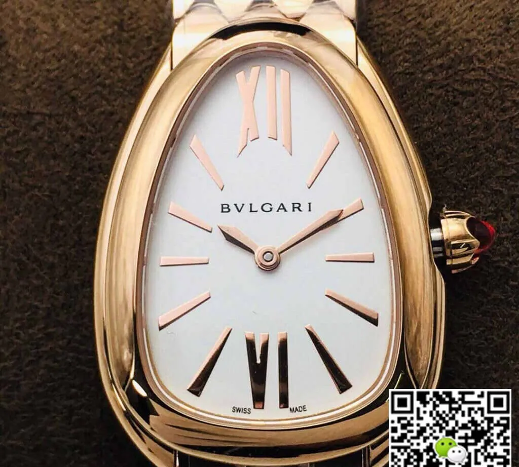 Bvlgari Serpenti 103145 BV Factory 1:1 Best Edition Replica Watch White Dial