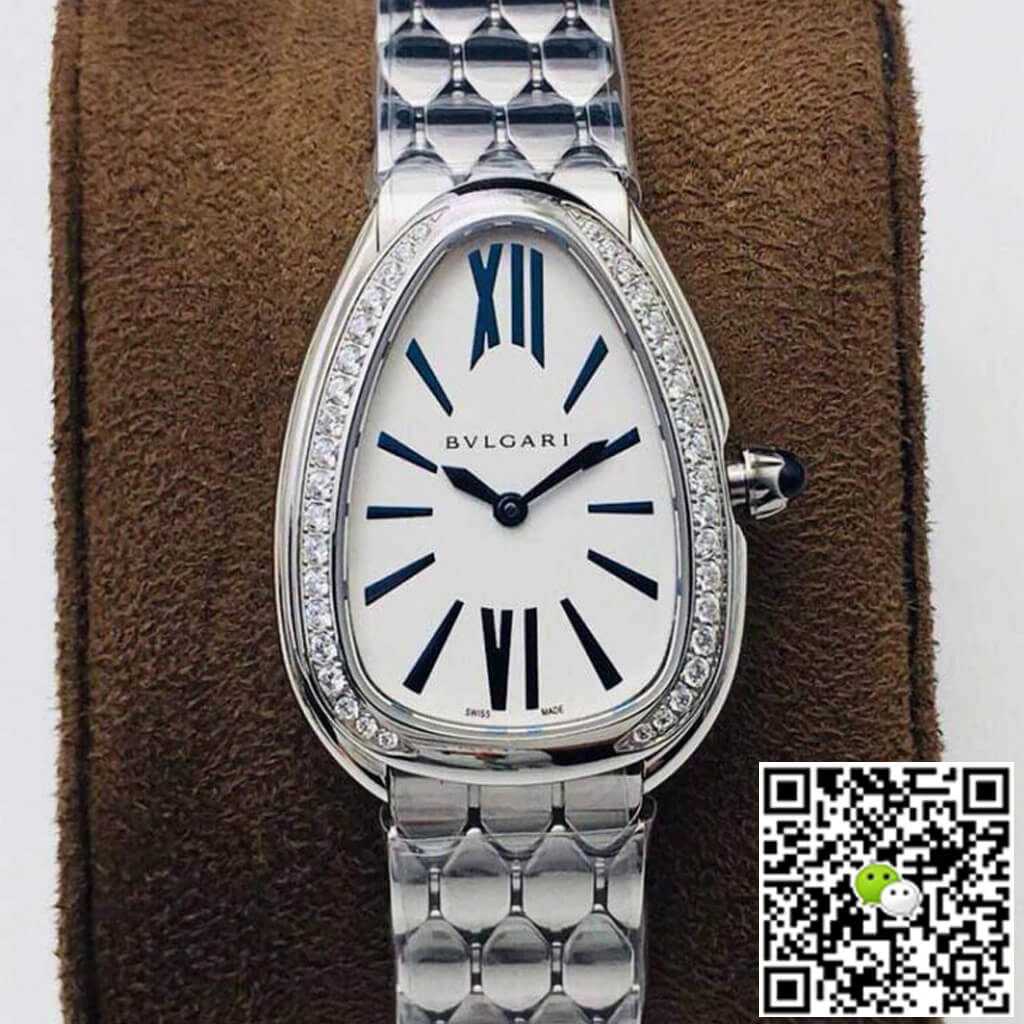 Bvlgari Serpenti 103148 BV Factory 1:1 Best Edition Replica Watch White Dial