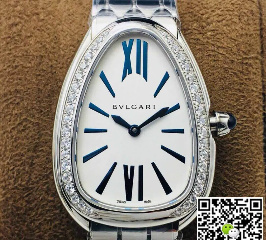 Bvlgari Serpenti 103148 BV Factory 1:1 Best Edition Replica Watch White Dial