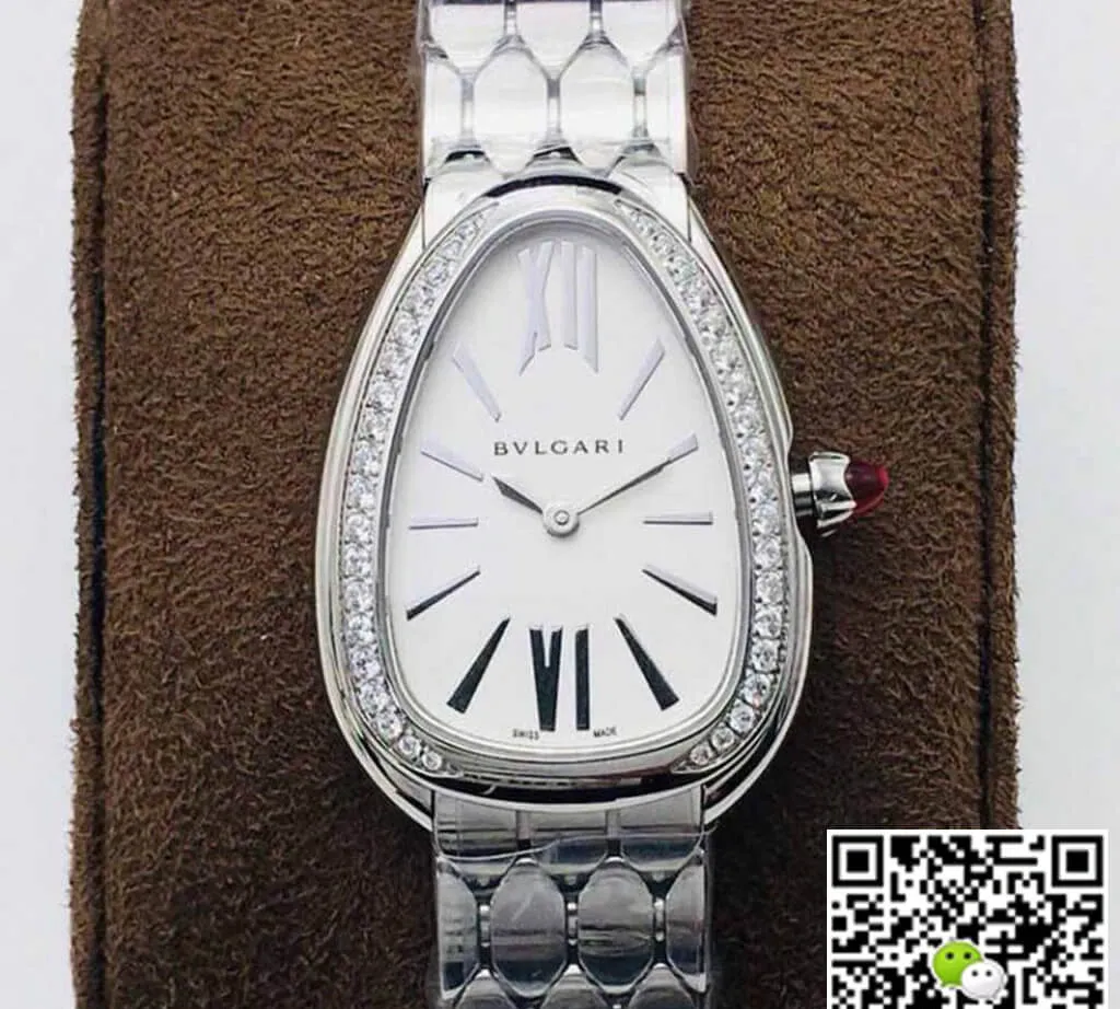 Bvlgari Serpenti 103361 BV Factory 1:1 Best Edition Replica Watch Silver Strap