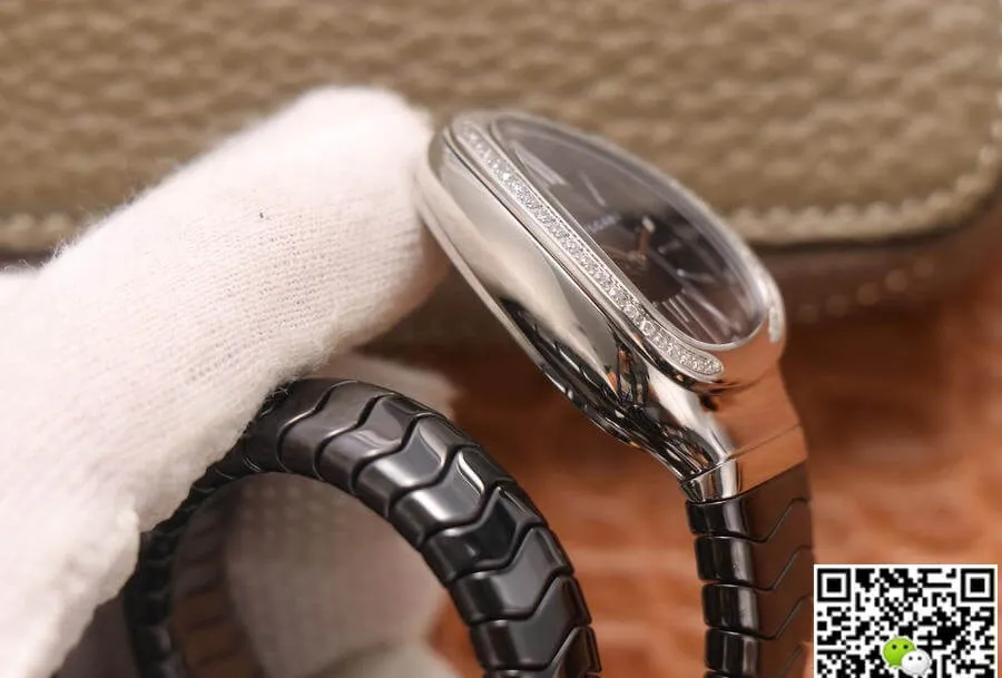 Bvlgari Serpenti BV Factory 1:1 Best Edition Replica Watch Ceramic Black Case