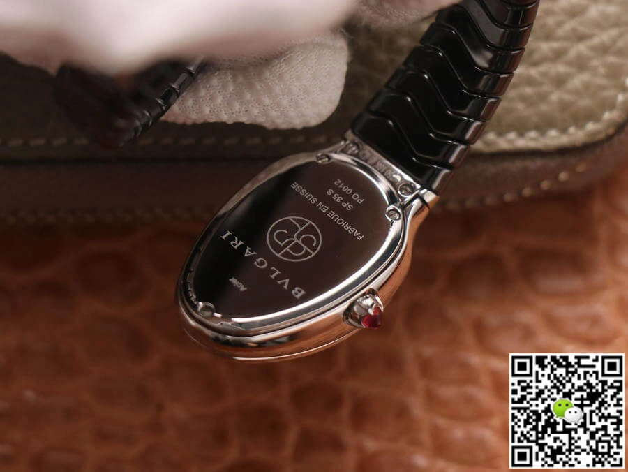 Bvlgari Serpenti BV Factory 1:1 Best Edition Replica Watch Ceramic Black Case
