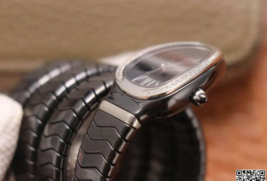 Bvlgari Serpenti BV Factory 1:1 Best Edition Replica Watch Diamond Bezel