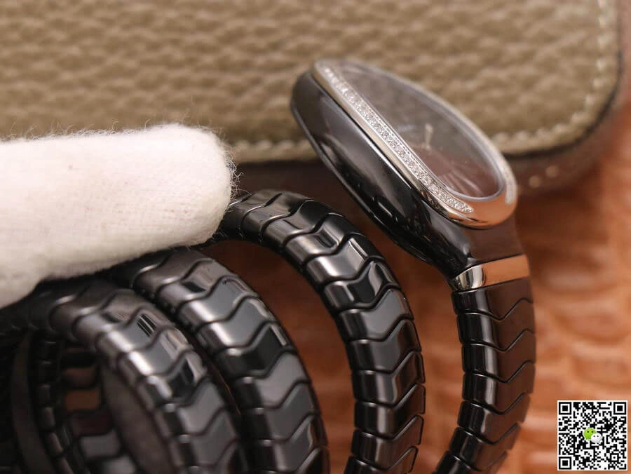 Bvlgari Serpenti BV Factory 1:1 Best Edition Replica Watch Diamond Bezel