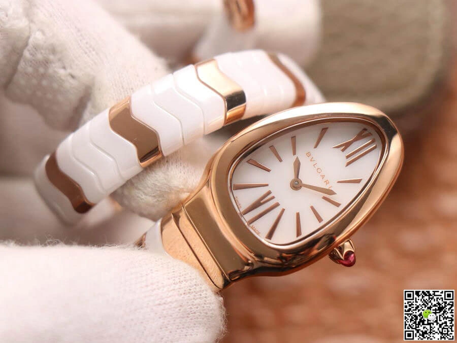 Bvlgari Serpenti BV Factory 1:1 Best Edition Replica Watch Stainless Steel Bezel