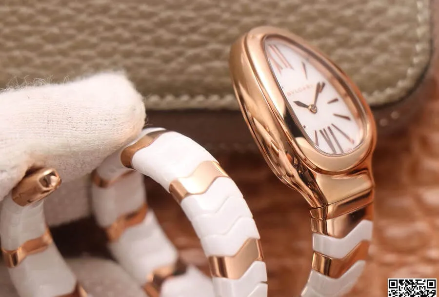 Bvlgari Serpenti BV Factory 1:1 Best Edition Replica Watch Stainless Steel Bezel