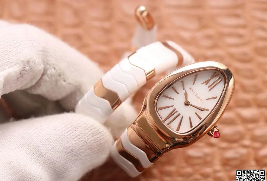 Bvlgari Serpenti BV Factory 1:1 Best Edition Replica Watch Stainless Steel Bezel