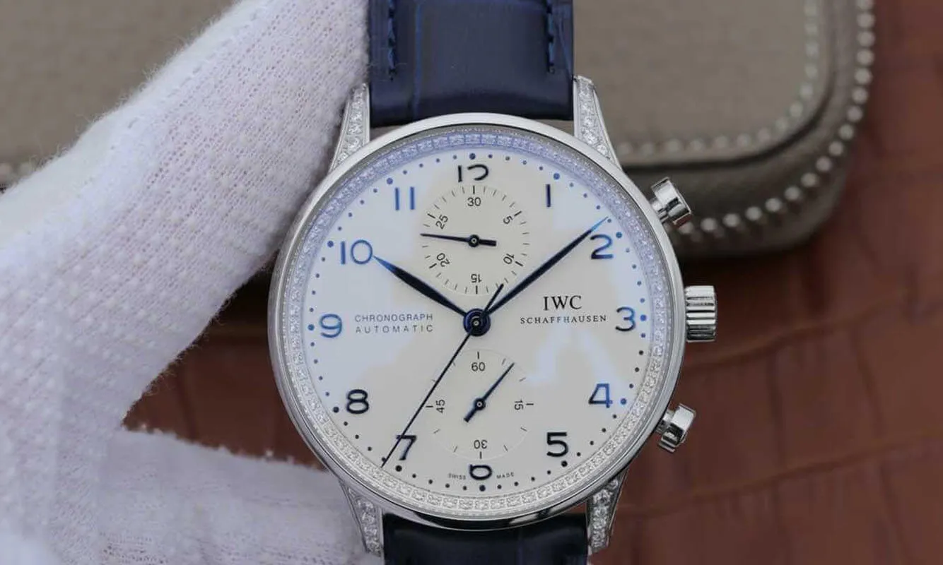 IWC Portugieser IW371440 ZF Factory 1:1 Best Edition Replica Watch V2 Leather Strap