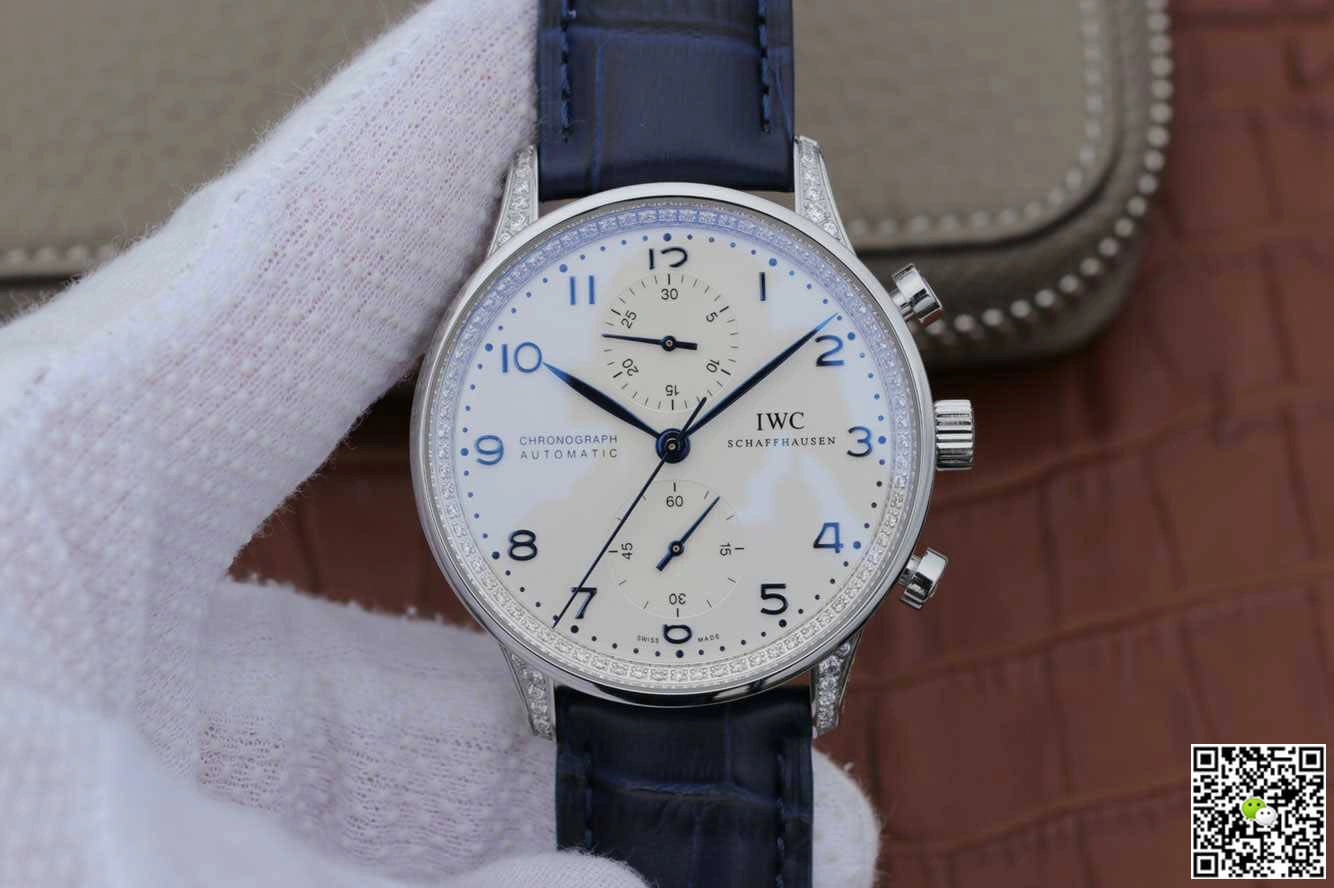 IWC Portugieser IW371440 ZF Factory 1:1 Best Edition Replica Watch V2 Leather Strap