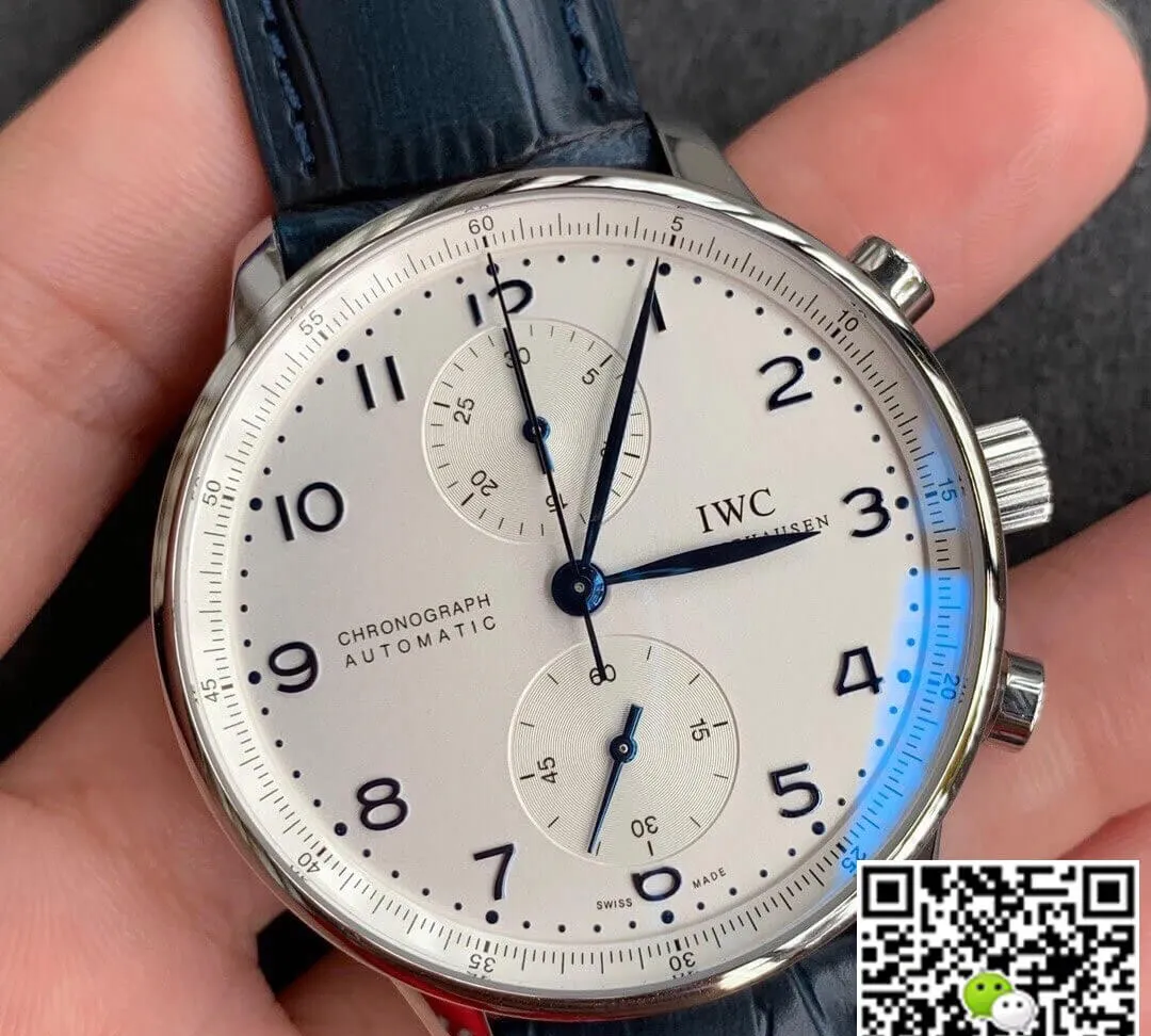 IWC Portugieser IW371446 ZF Factory 1:1 Best Edition Replica Watch V2 Leather Strap