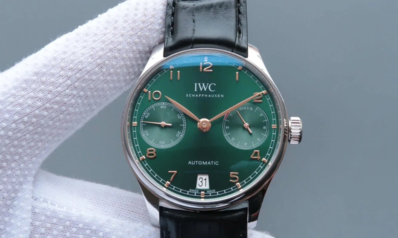 IWC Portugieser IW500708 ZF Factory 1:1 Best Edition Replica Watch V5 Leather Strap