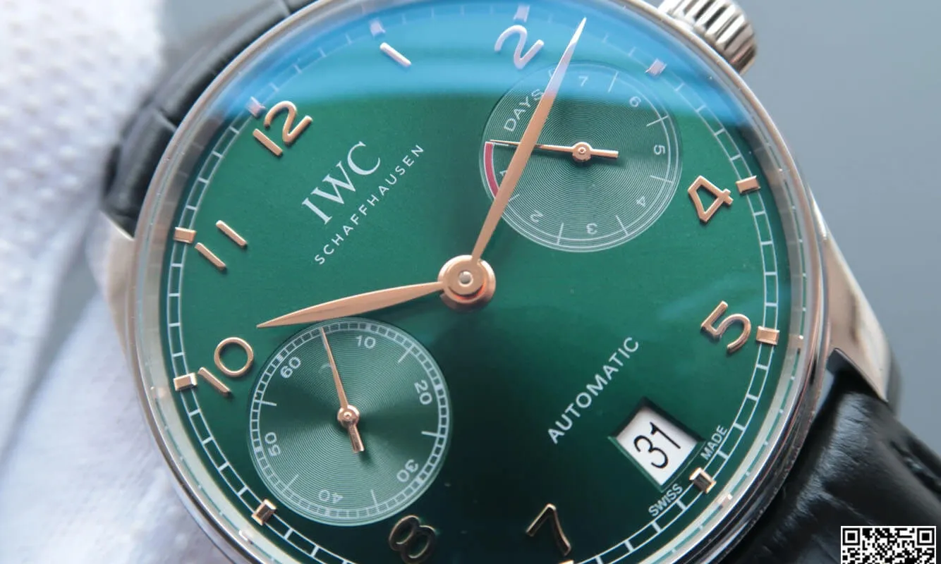 IWC Portugieser IW500708 ZF Factory 1:1 Best Edition Replica Watch V5 Leather Strap