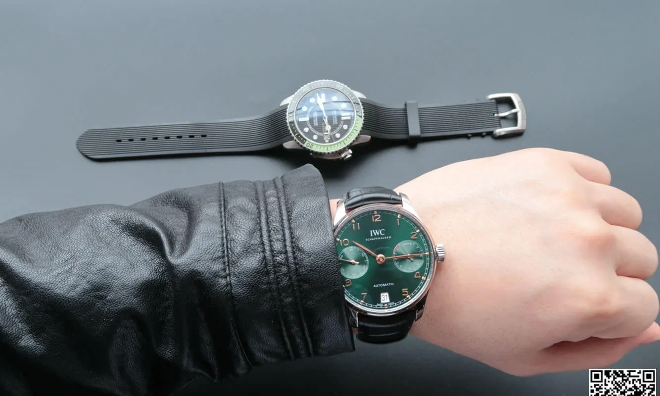 IWC Portugieser IW500708 ZF Factory 1:1 Best Edition Replica Watch V5 Leather Strap