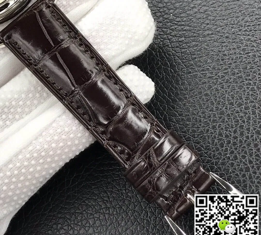 Patek Philippe Calatrava 5227G-001 3K Factory 1:1 Best Edition Replica Watch Brown Leather Strap