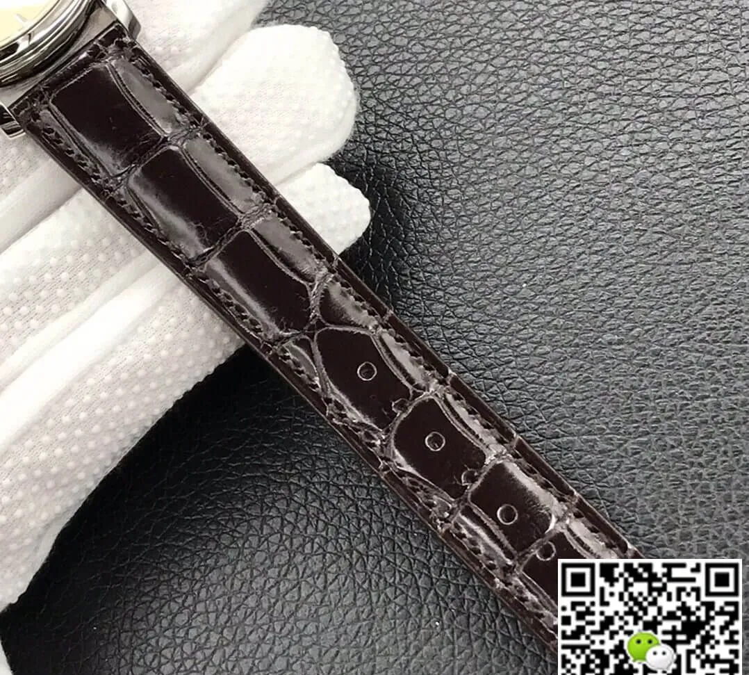 Patek Philippe Calatrava 5227G-001 3K Factory 1:1 Best Edition Replica Watch Brown Leather Strap