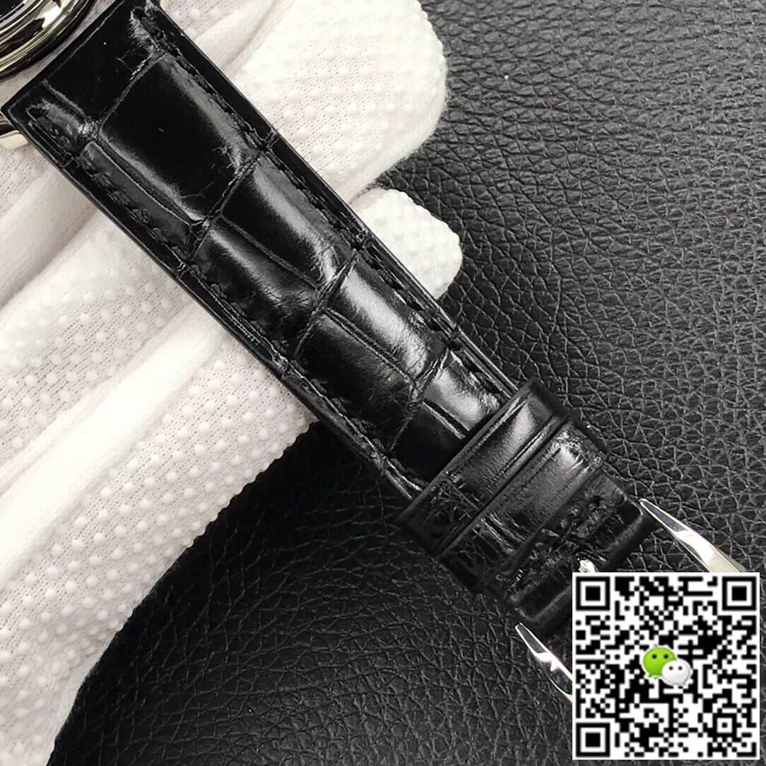 Patek Philippe Calatrava 5227G-010 3K Factory 1:1 Best Edition Replica Watch Black Leather Strap