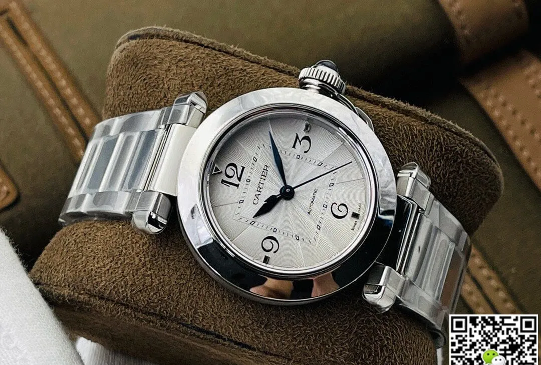 Cartier Pasha WSPA0013 35MM BV Factory 1:1 Best Edition Replica Watch White Dial