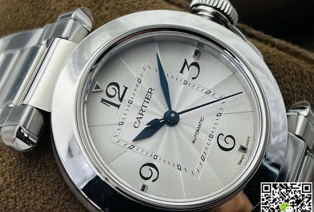 Cartier Pasha WSPA0013 35MM BV Factory 1:1 Best Edition Replica Watch White Dial