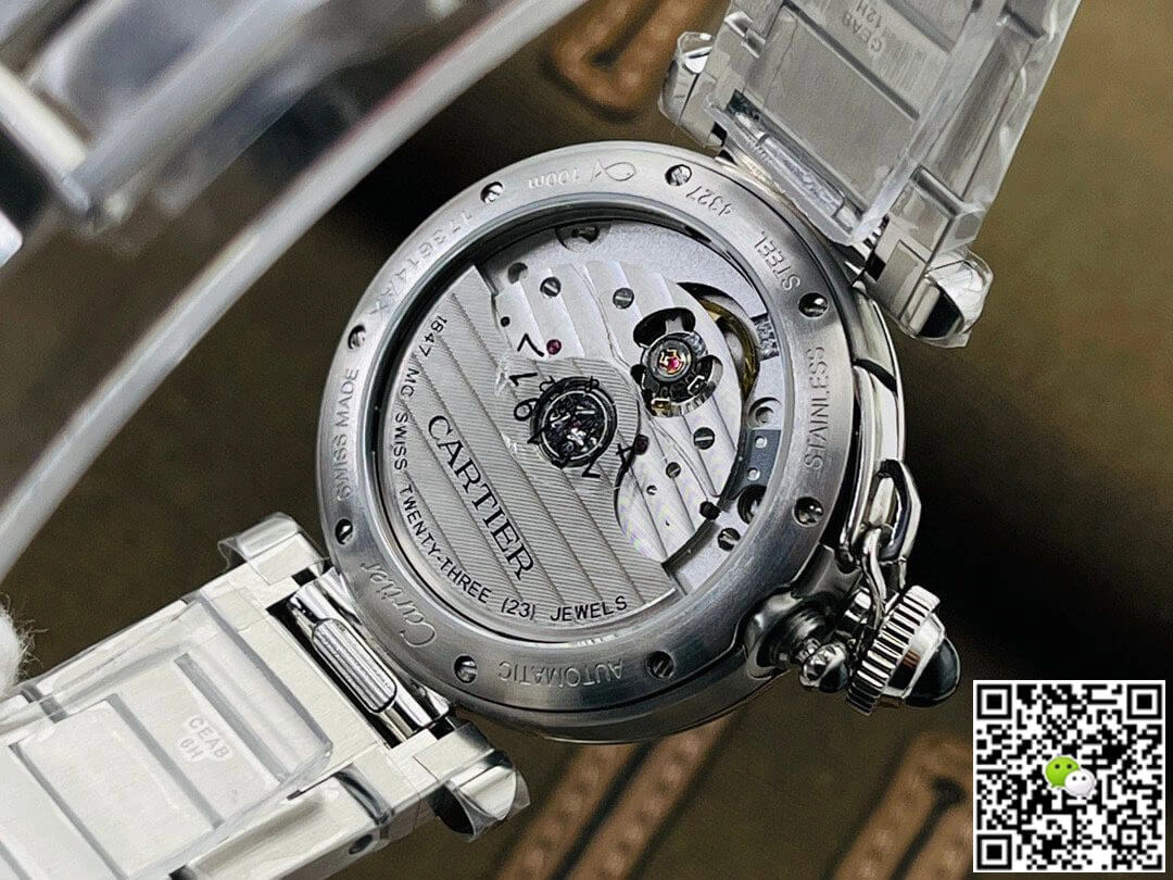 Cartier Pasha WSPA0013 35MM BV Factory 1:1 Best Edition Replica Watch White Dial
