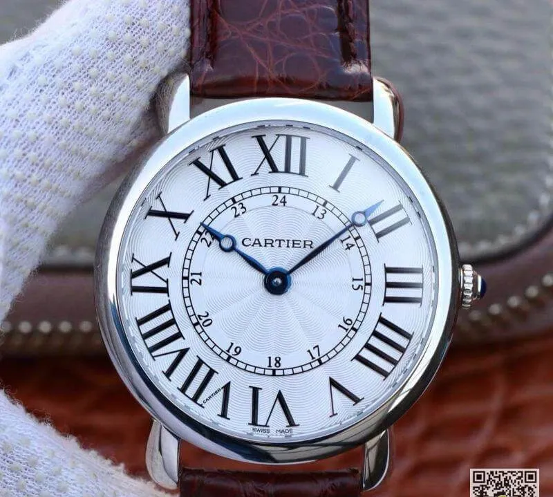 Cartier RONDE LOUIS TW Factory 1:1 Best Edition Replica Watch Swiss ETA9916