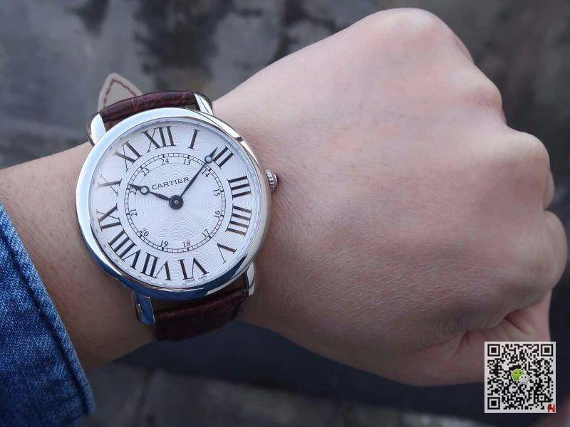 Cartier RONDE LOUIS TW Factory 1:1 Best Edition Replica Watch Swiss ETA9916