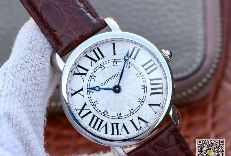 Cartier RONDE LOUIS TW Factory 1:1 Best Edition Replica Watch Swiss ETA9916