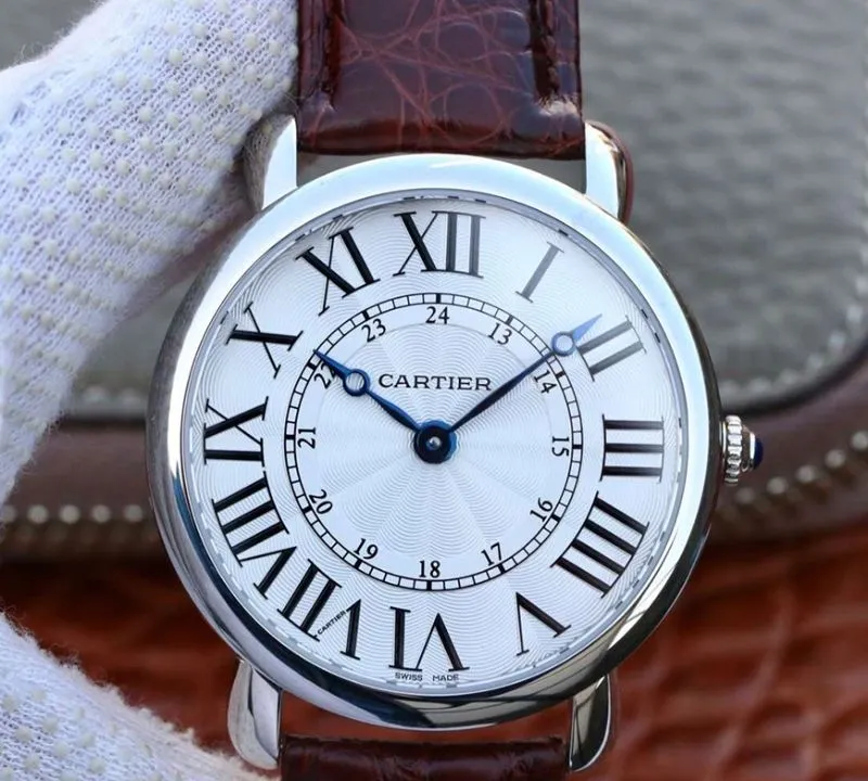 Cartier RONDE LOUIS TW Factory 1:1 Best Edition Replica Watch Swiss ETA9916