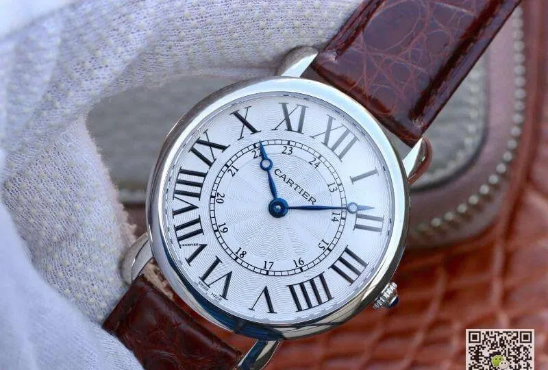 Cartier RONDE LOUIS TW Factory 1:1 Best Edition Replica Watch Swiss ETA9916