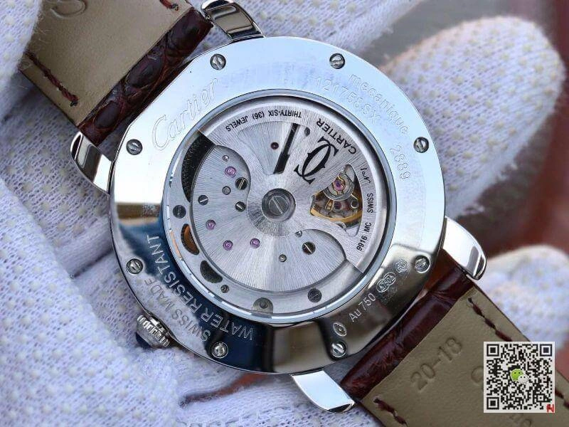 Cartier RONDE LOUIS TW Factory 1:1 Best Edition Replica Watch Swiss ETA9916
