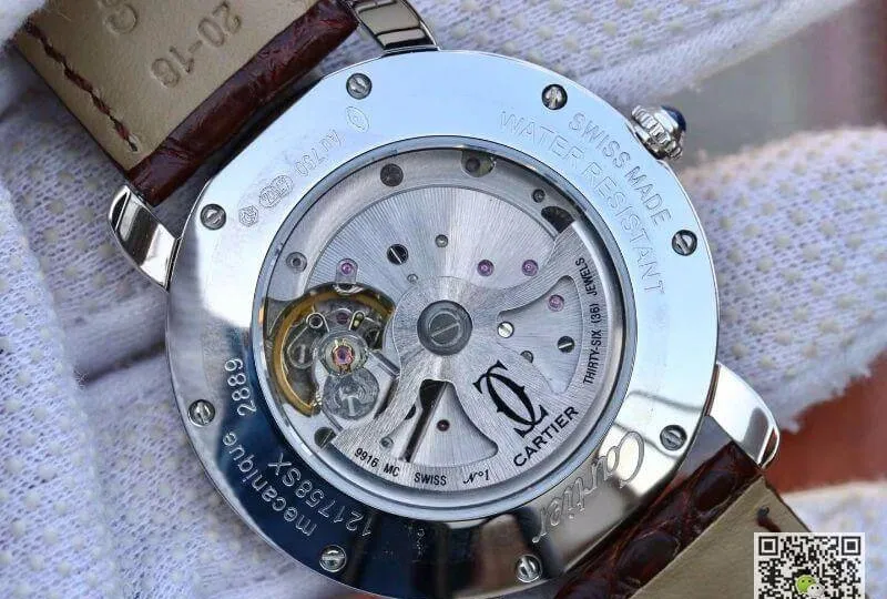 Cartier RONDE LOUIS TW Factory 1:1 Best Edition Replica Watch Swiss ETA9916