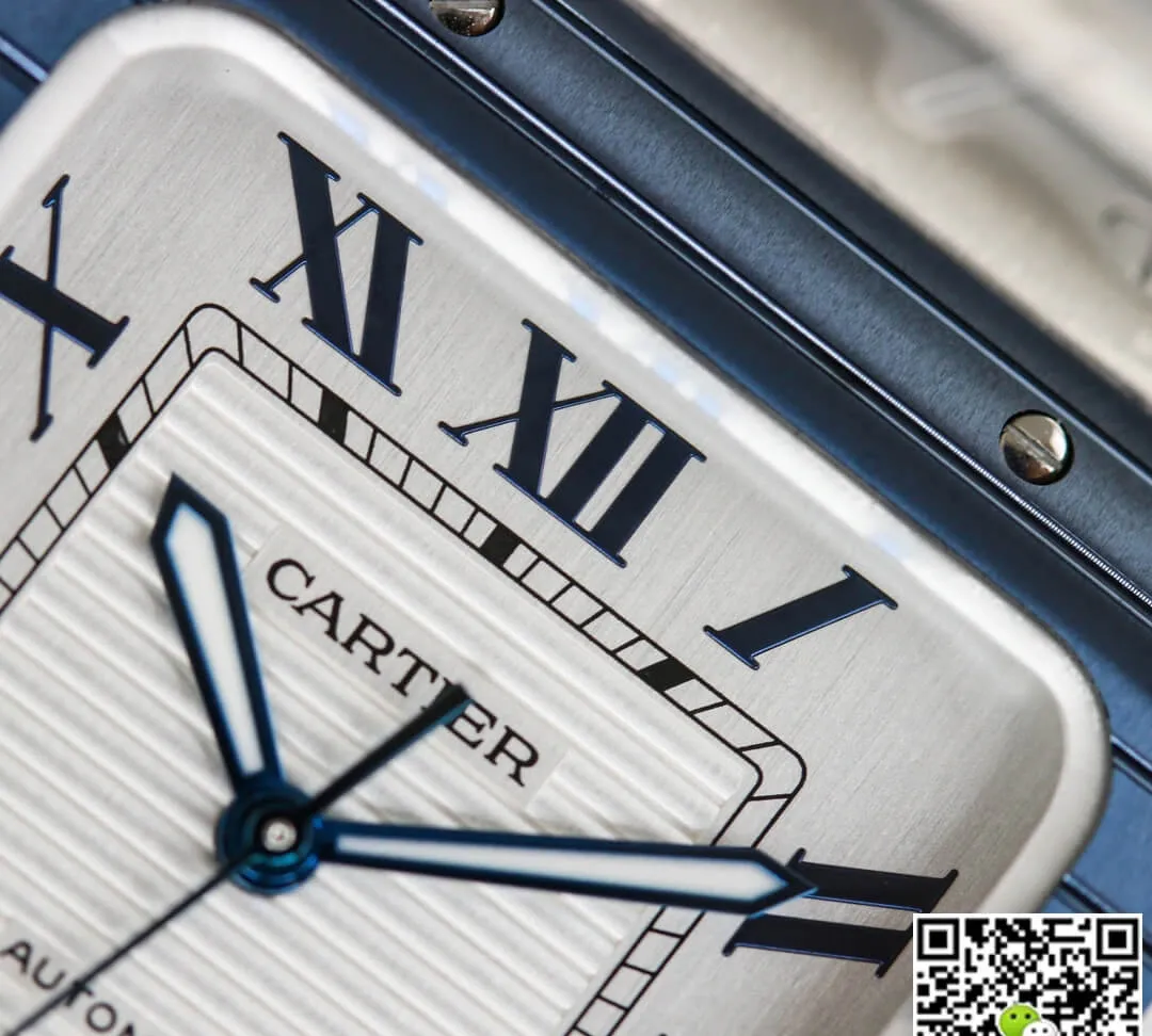 Cartier Santos GF Factory 1:1 Best Edition Replica Watch Stainless Steel