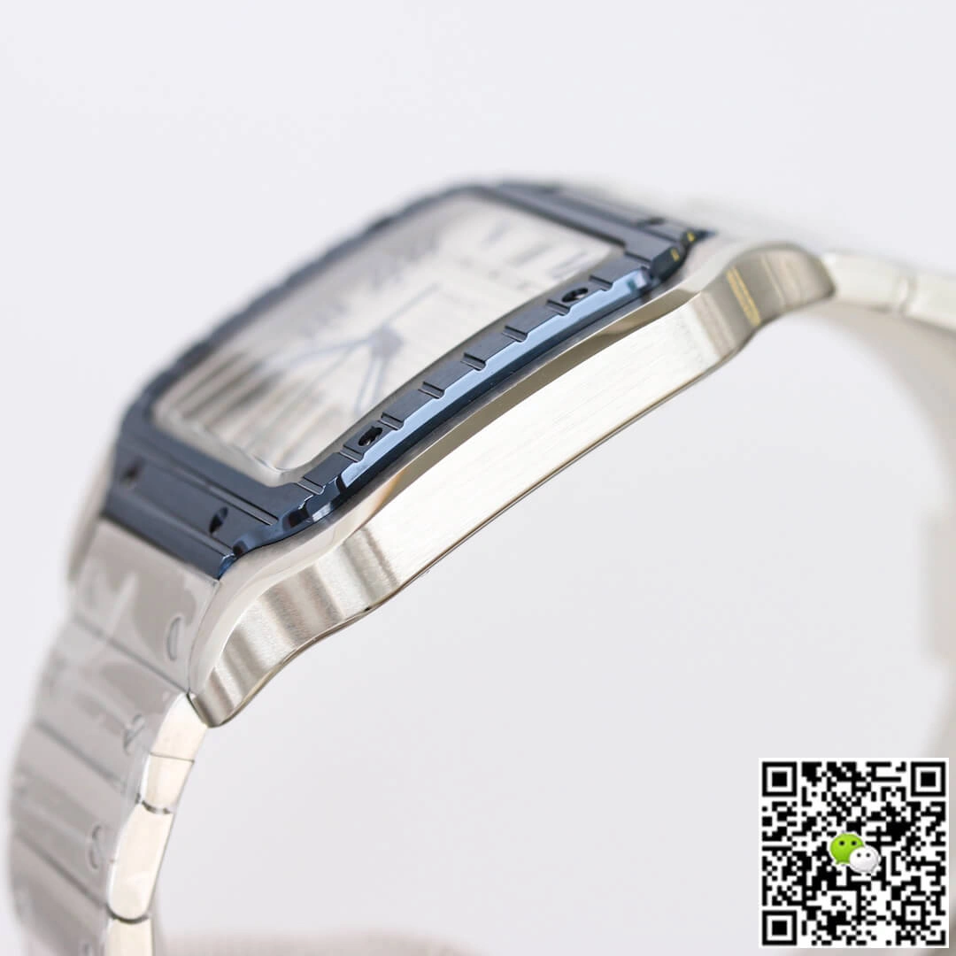 Cartier Santos GF Factory 1:1 Best Edition Replica Watch Stainless Steel
