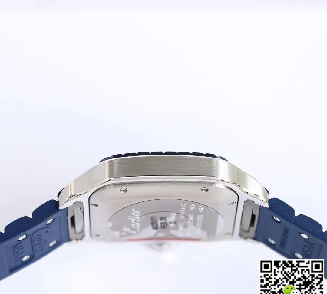 Cartier Santos GF Factory 1:1 Best Edition Replica Watch White Dial
