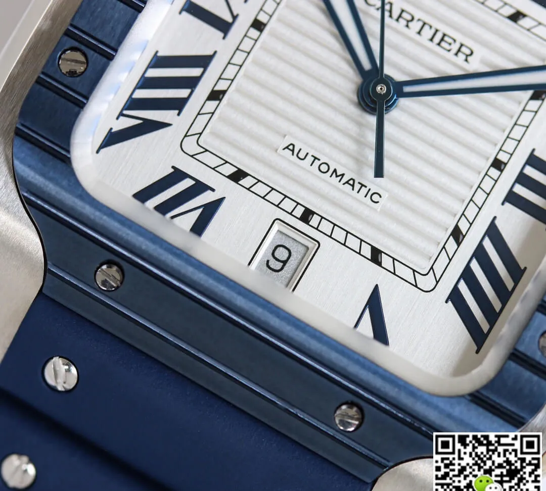 Cartier Santos GF Factory 1:1 Best Edition Replica Watch White Dial