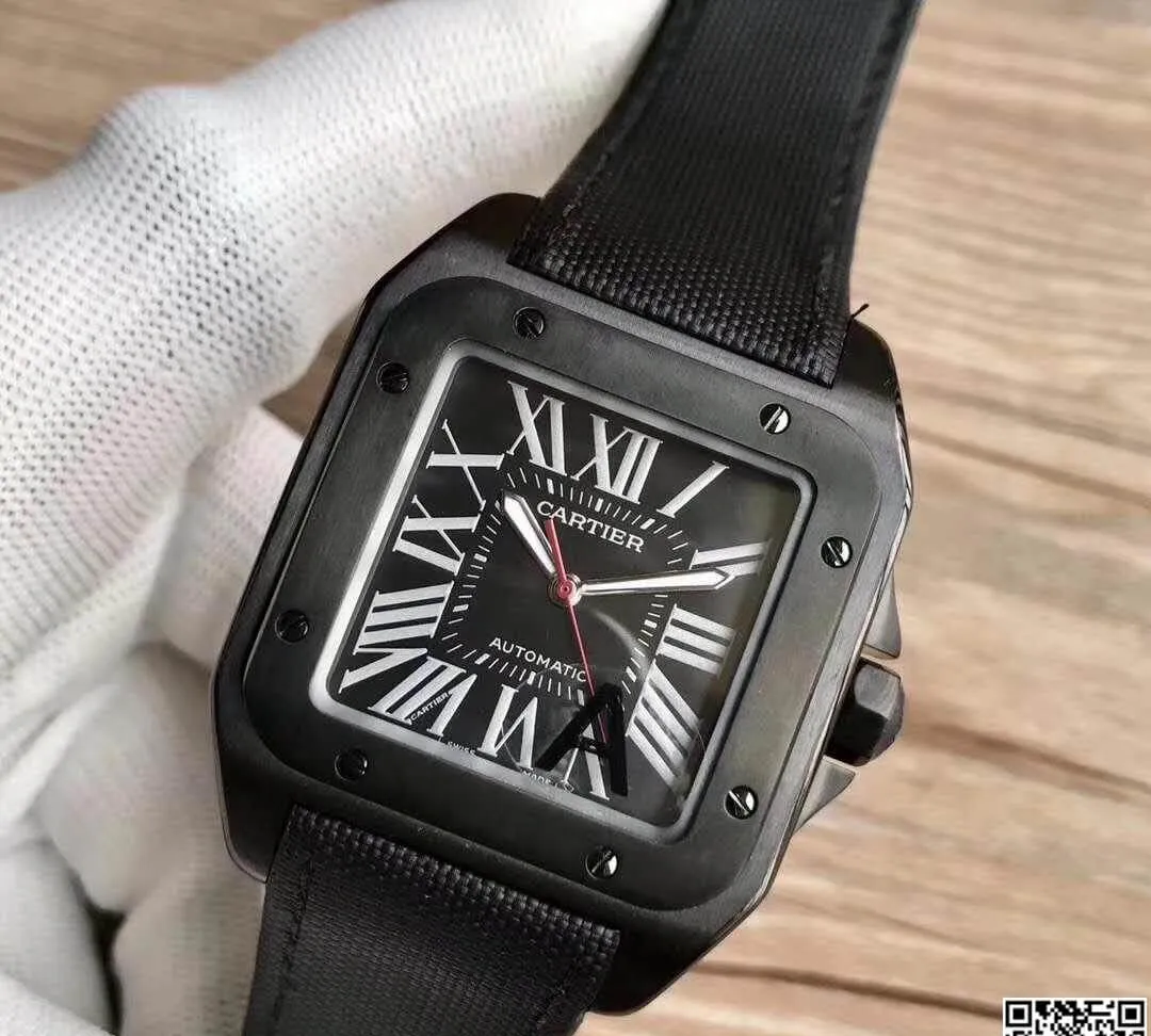 Cartier Santos WSSA0006 V6 Factory 1:1 Best Edition Replica Watch Swiss ETA2824
