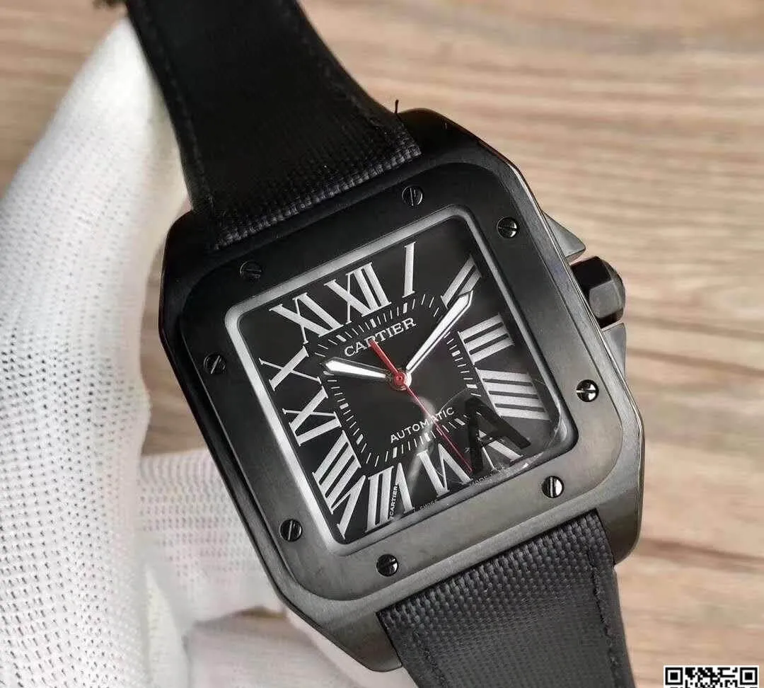 Cartier Santos WSSA0006 V6 Factory 1:1 Best Edition Replica Watch Swiss ETA2824
