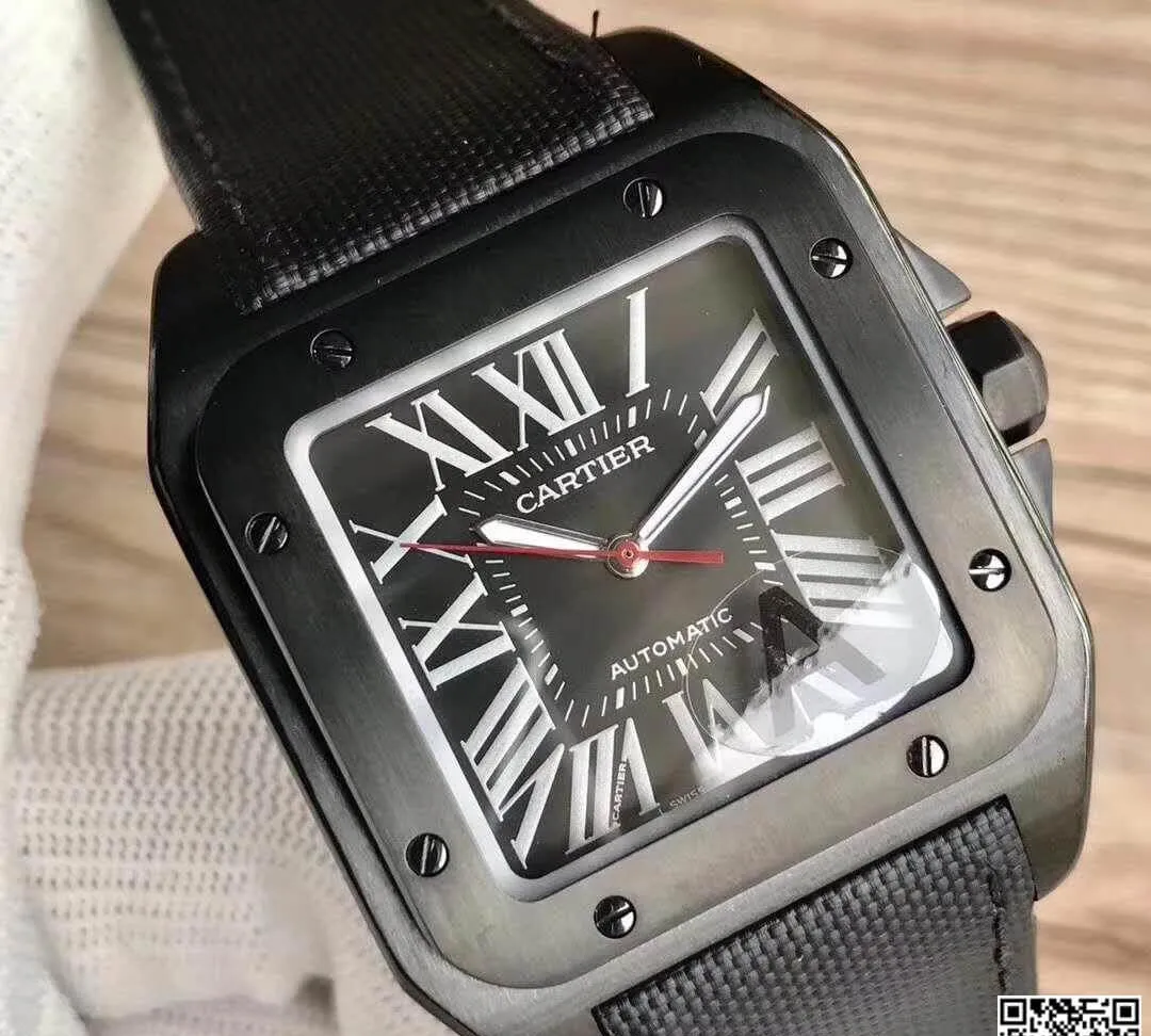 Cartier Santos WSSA0006 V6 Factory 1:1 Best Edition Replica Watch Swiss ETA2824