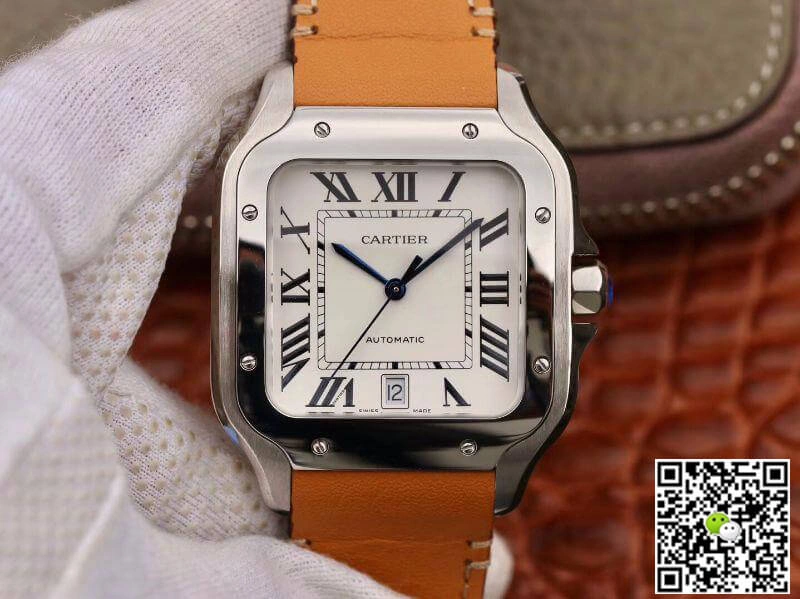 Cartier Santos WSSA0009 KOR Factory 1:1 Best Edition Replica Watch Swiss ETA9015