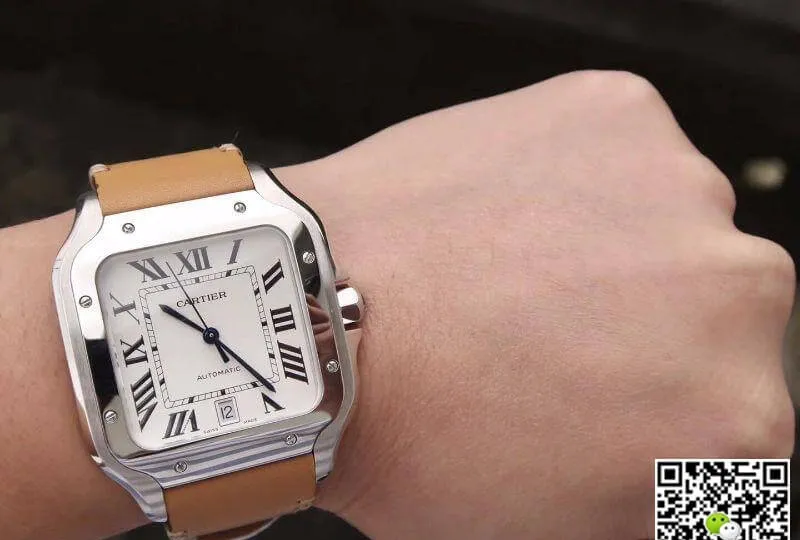 Cartier Santos WSSA0009 KOR Factory 1:1 Best Edition Replica Watch Swiss ETA9015