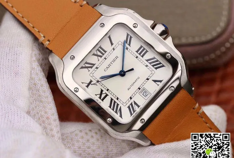 Cartier Santos WSSA0009 KOR Factory 1:1 Best Edition Replica Watch Swiss ETA9015