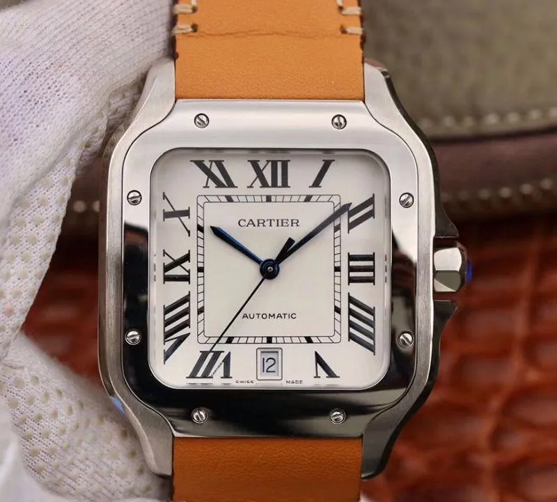 Cartier Santos WSSA0009 KOR Factory 1:1 Best Edition Replica Watch Swiss ETA9015
