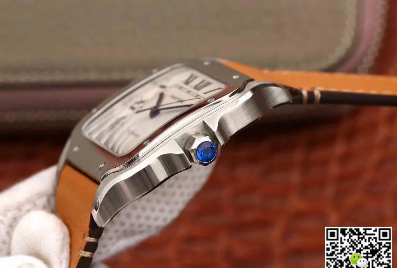 Cartier Santos WSSA0009 KOR Factory 1:1 Best Edition Replica Watch Swiss ETA9015