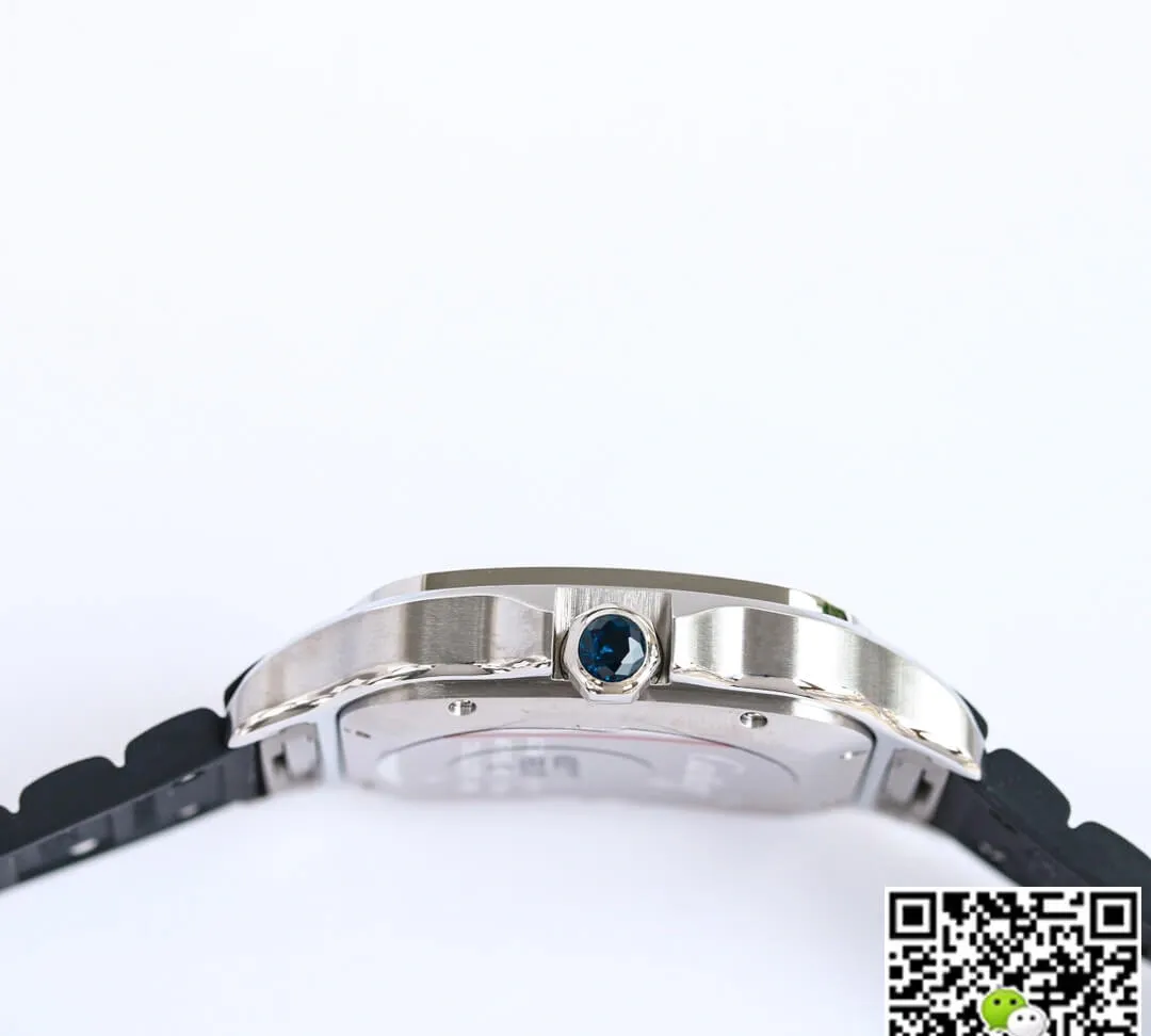 Cartier Santos WSSA0030 GF Factory 1:1 Best Edition Replica Watch V2 Silver Case
